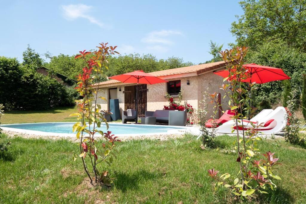 Combe Jolie Clim, Piscine & Jacuzzi Villa Saint-Vincent-de-Cosse Eksteriør bilde