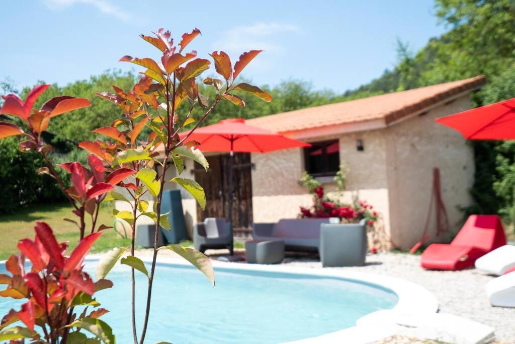 Combe Jolie Clim, Piscine & Jacuzzi Villa Saint-Vincent-de-Cosse Eksteriør bilde